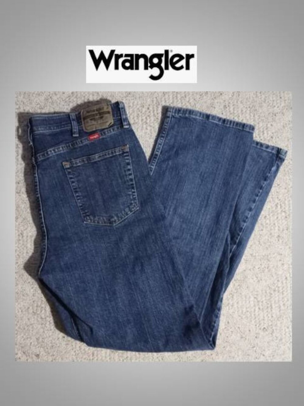 Wrangler Jeans Men's size  38 32 Regular Fit